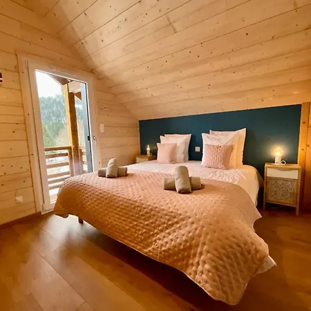 2 Marmottes Bain Nordique Chalet Gerbepal