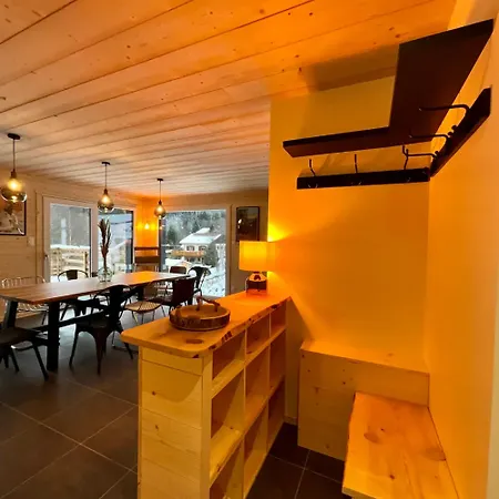 Chalet 2 Marmottes Bain Nordique *